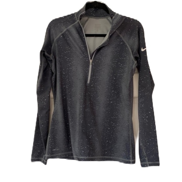 Nike Pro Women’s 1/2 Zip Pullover Dri Fit Sweatshirt‎ Track Jacket Athleisure - Picture 1 of 9